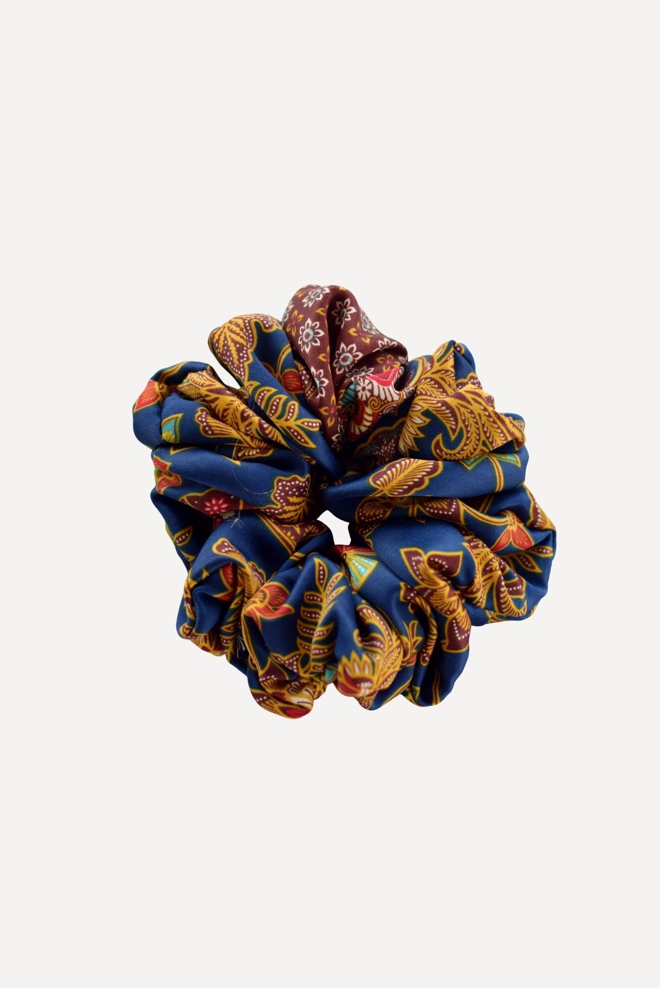 Scrunchie Biru