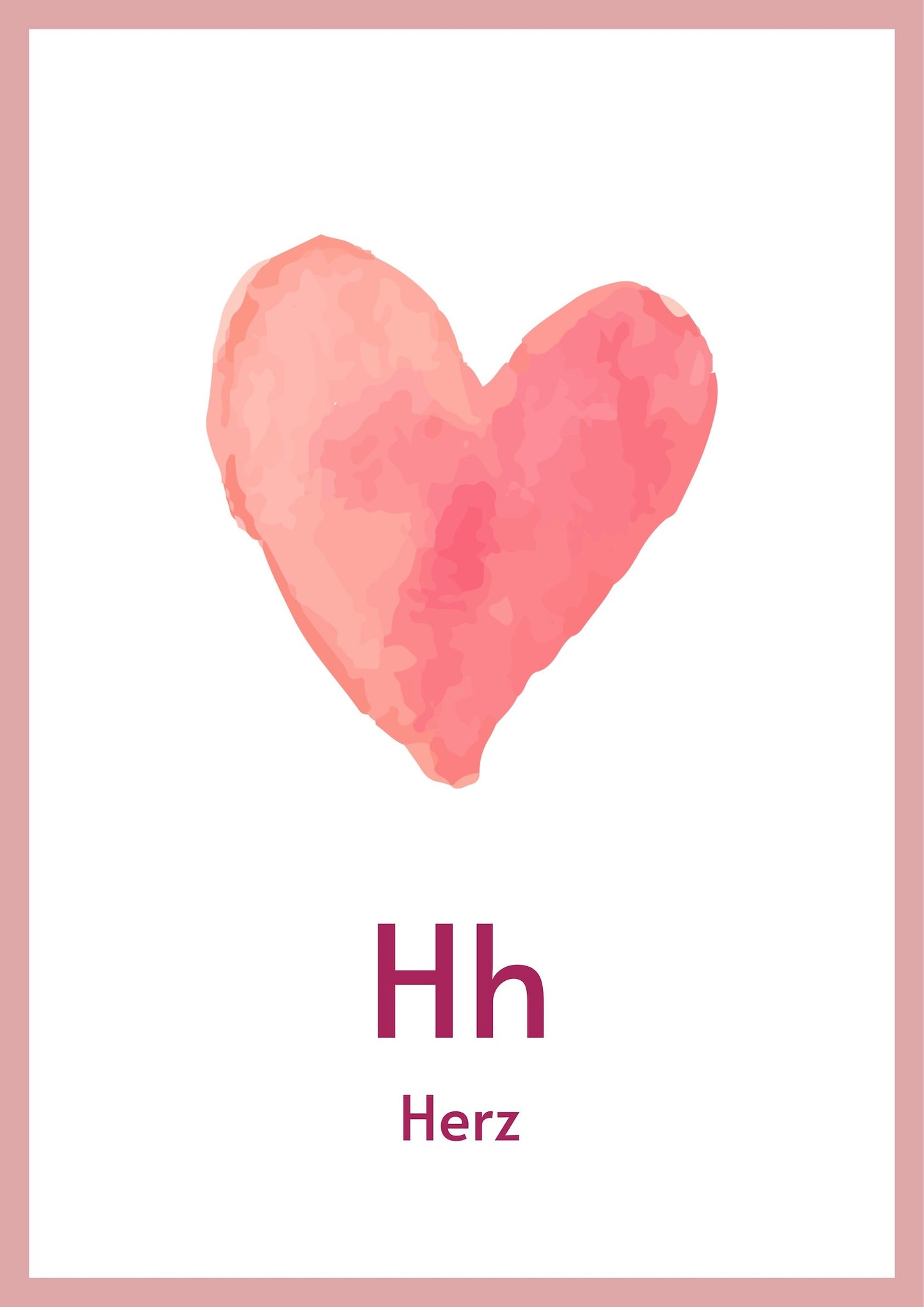 ABC-Karten für Kinder - Printable zum Download