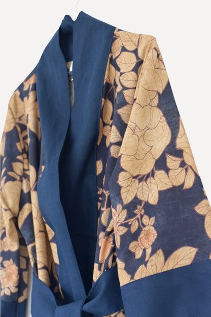 Kimono Golden Leaves